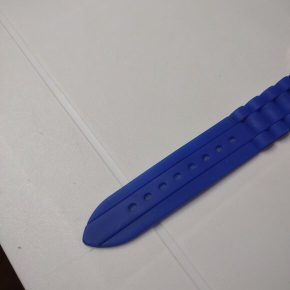 Blue And Gold Tone Geneva Analog Watch - Picture 5 of 13